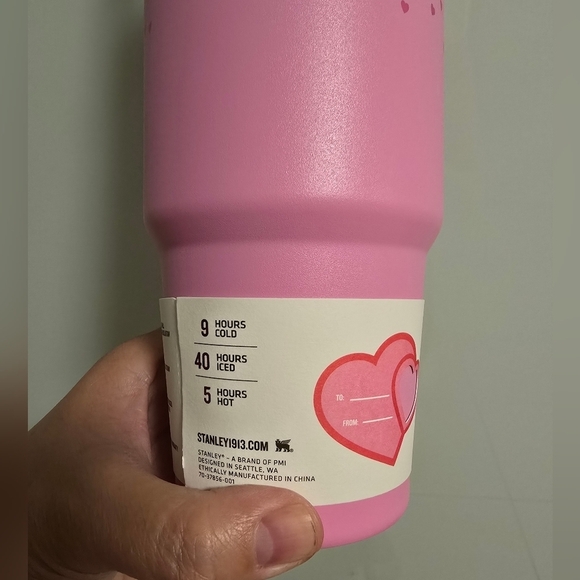 NWT Stanley Target 2025 Valentine's Limited Ed Collab Flowstate Quencher 30 oz - Picture 9 of 10